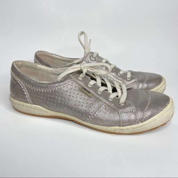 JOSEF SEIBEL Caspian Metallic Sneaker 36 (5-5.5) - Picture 1 of 8